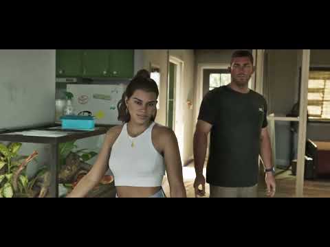 GTA 6 Trailer 2 frame: Lucia introduced